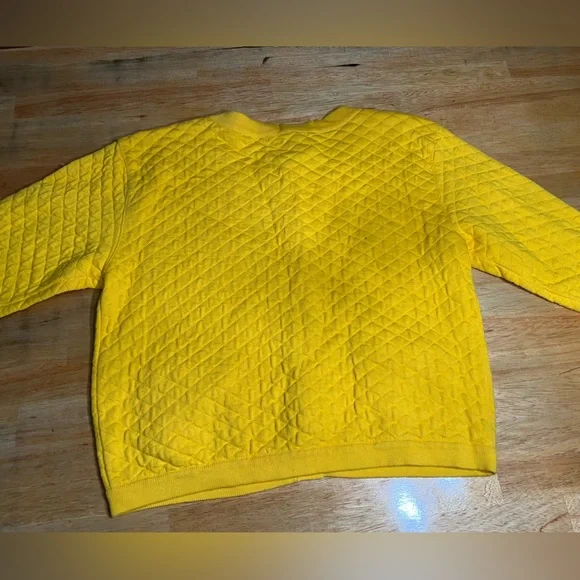 buttondown soft yellow top - Picture 3 of 3